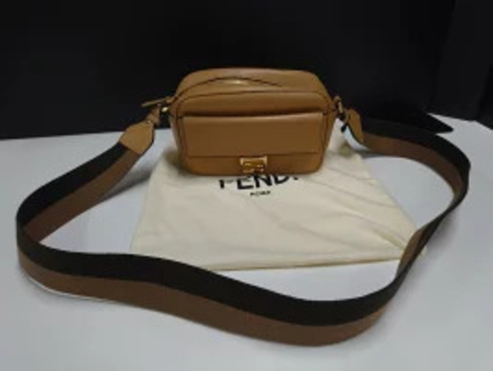 Fendi By The Way Leather Black Shoulder Bag